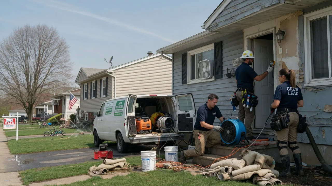 Flood Cleanup in Farlington, KS near me